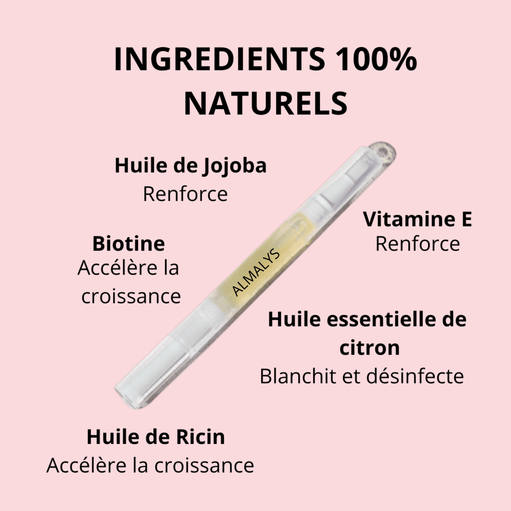 Sérum Ongles Almalys - Accelérateur de pousse