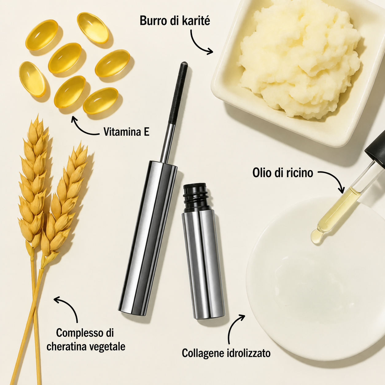 Almalys — Il mascara con applicatore in metallo pensato per le ciglia mature