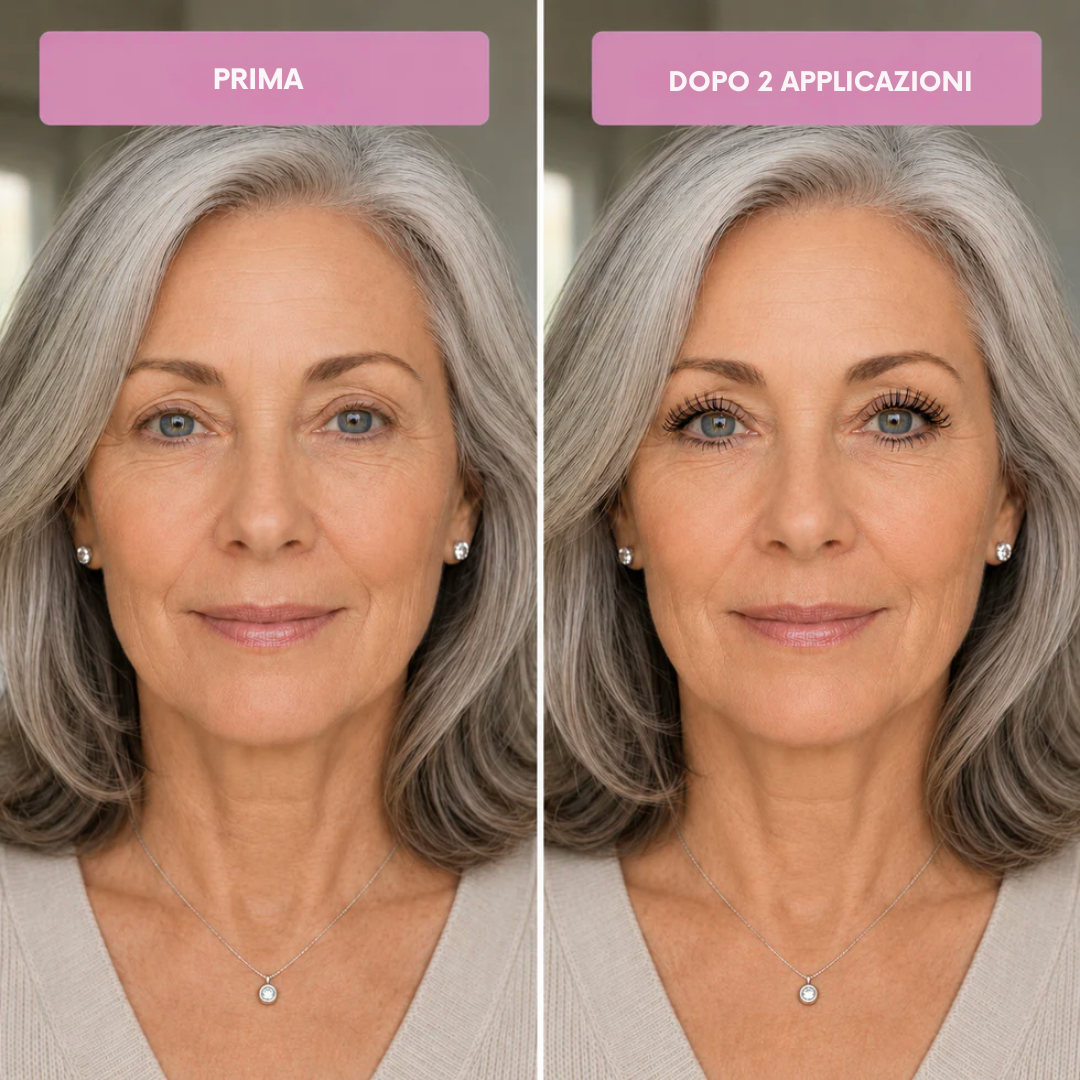 Almalys — Il mascara con applicatore in metallo pensato per le ciglia mature