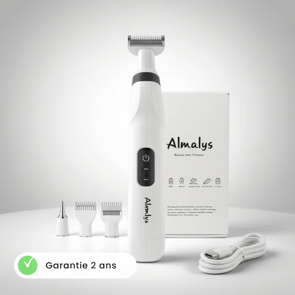 Tondeuse Silencieuse Anti-Nœuds — Pour Chat Poils Longs & Courts