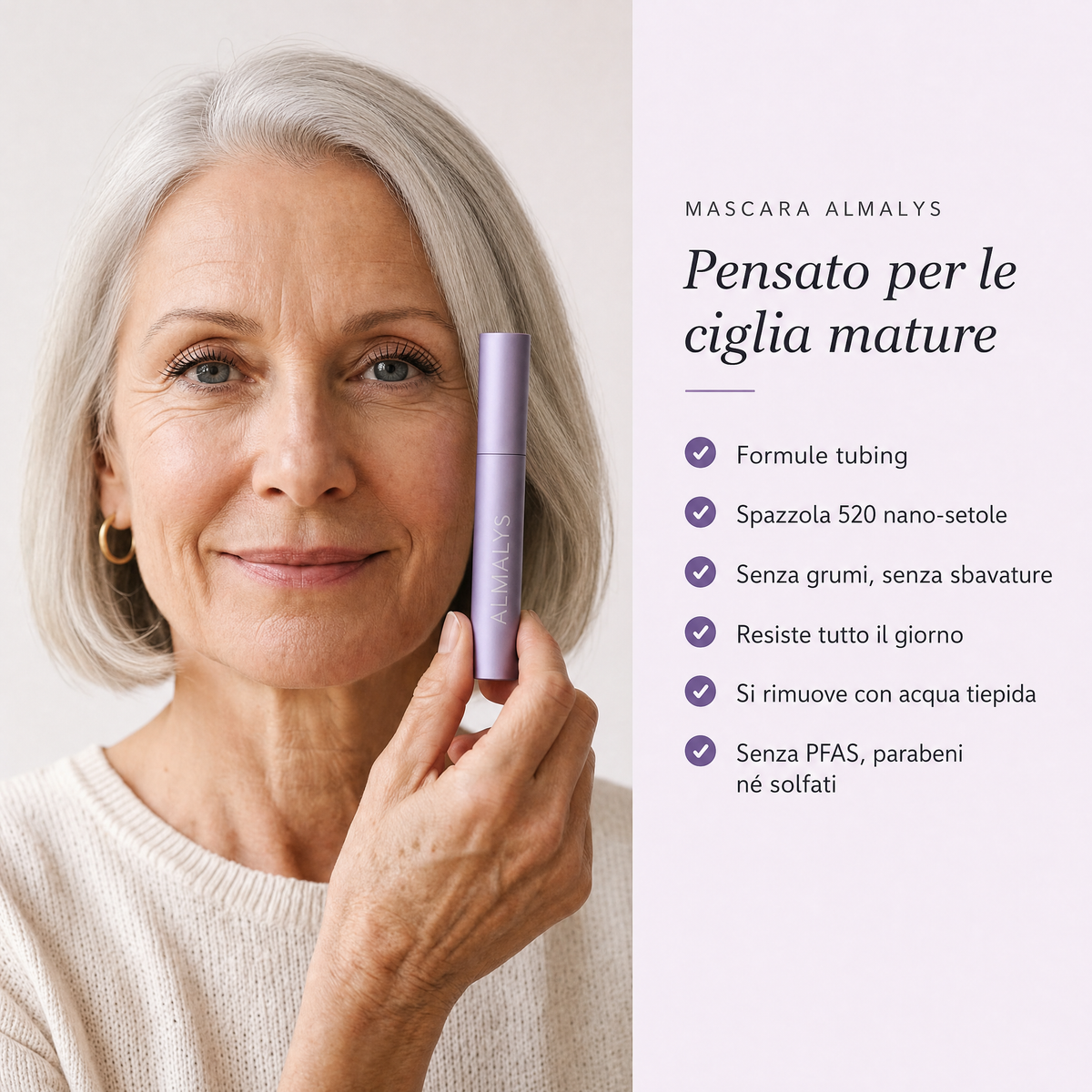 Mascara Siero per Ciglia Almalys
