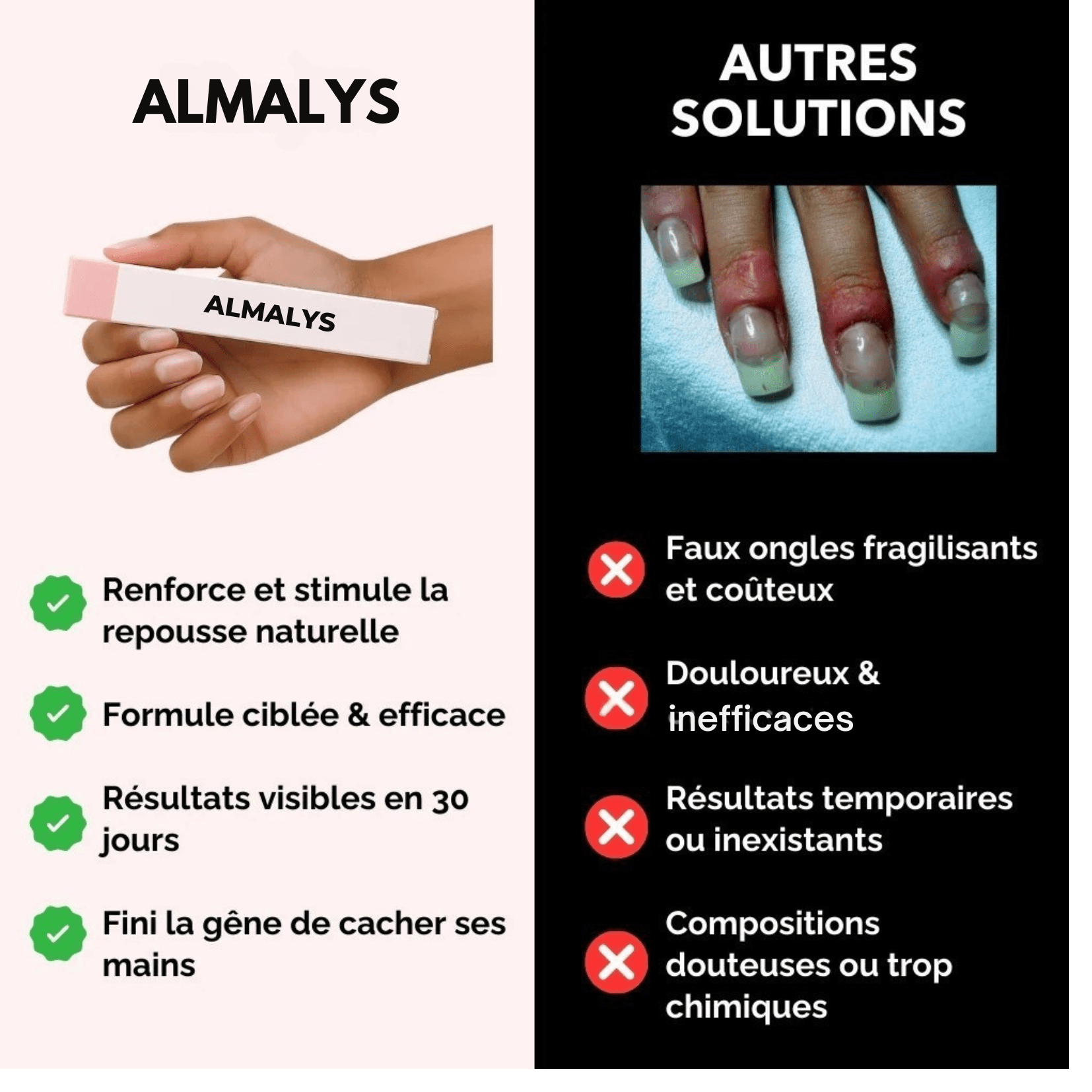 Sérum Ongles Almalys - Accelérateur de pousse