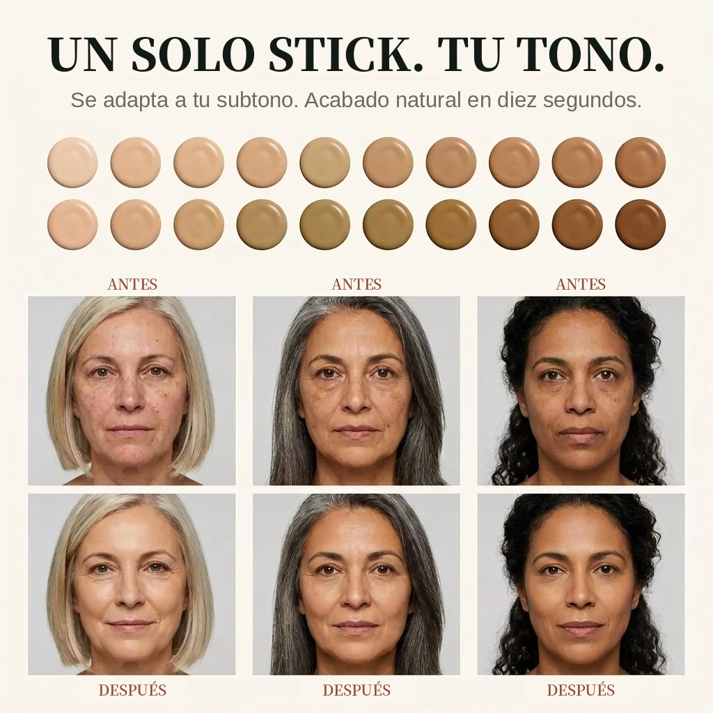 Stick de Maquillaje Adaptativo Antiedad
