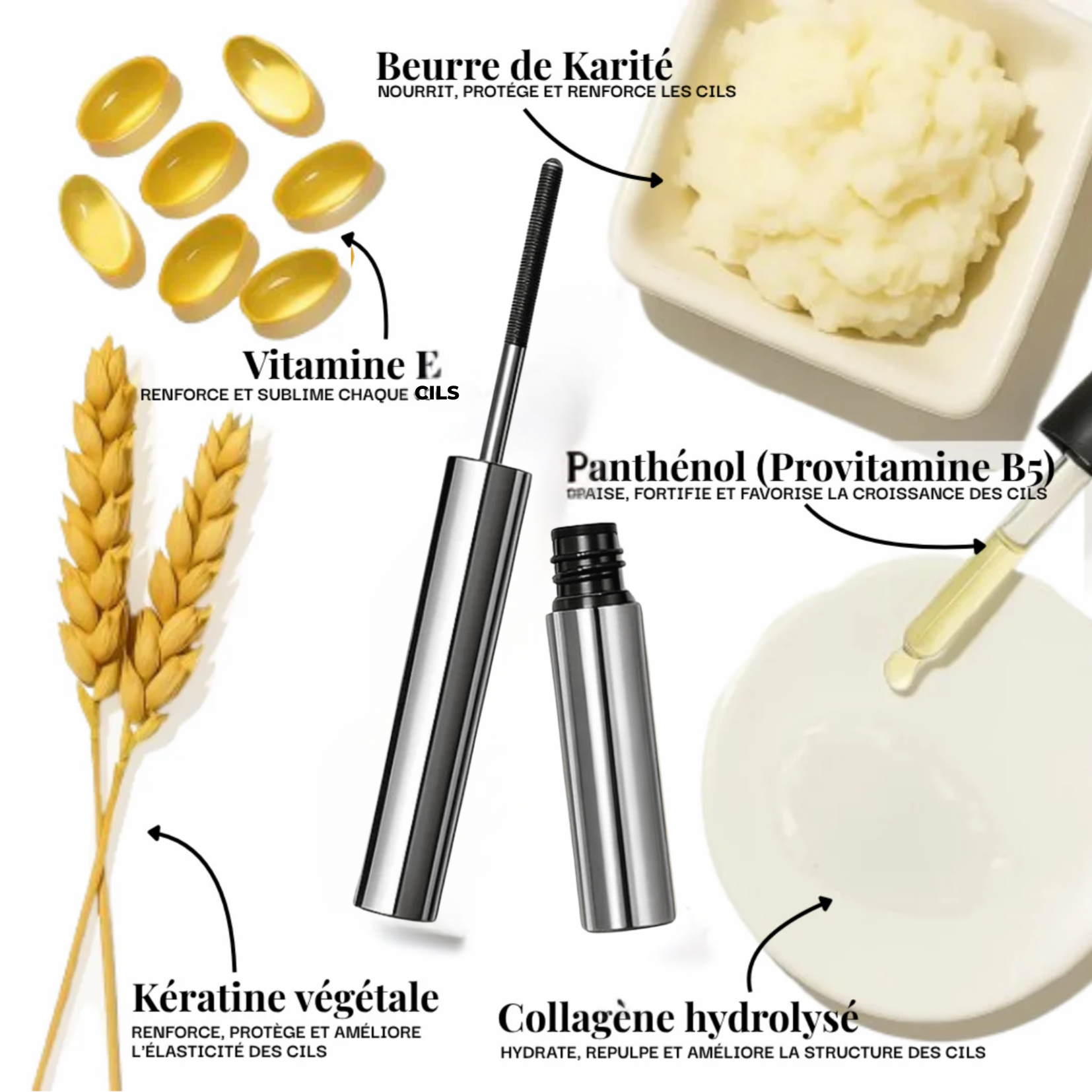 Mascara métallique ALMALYS