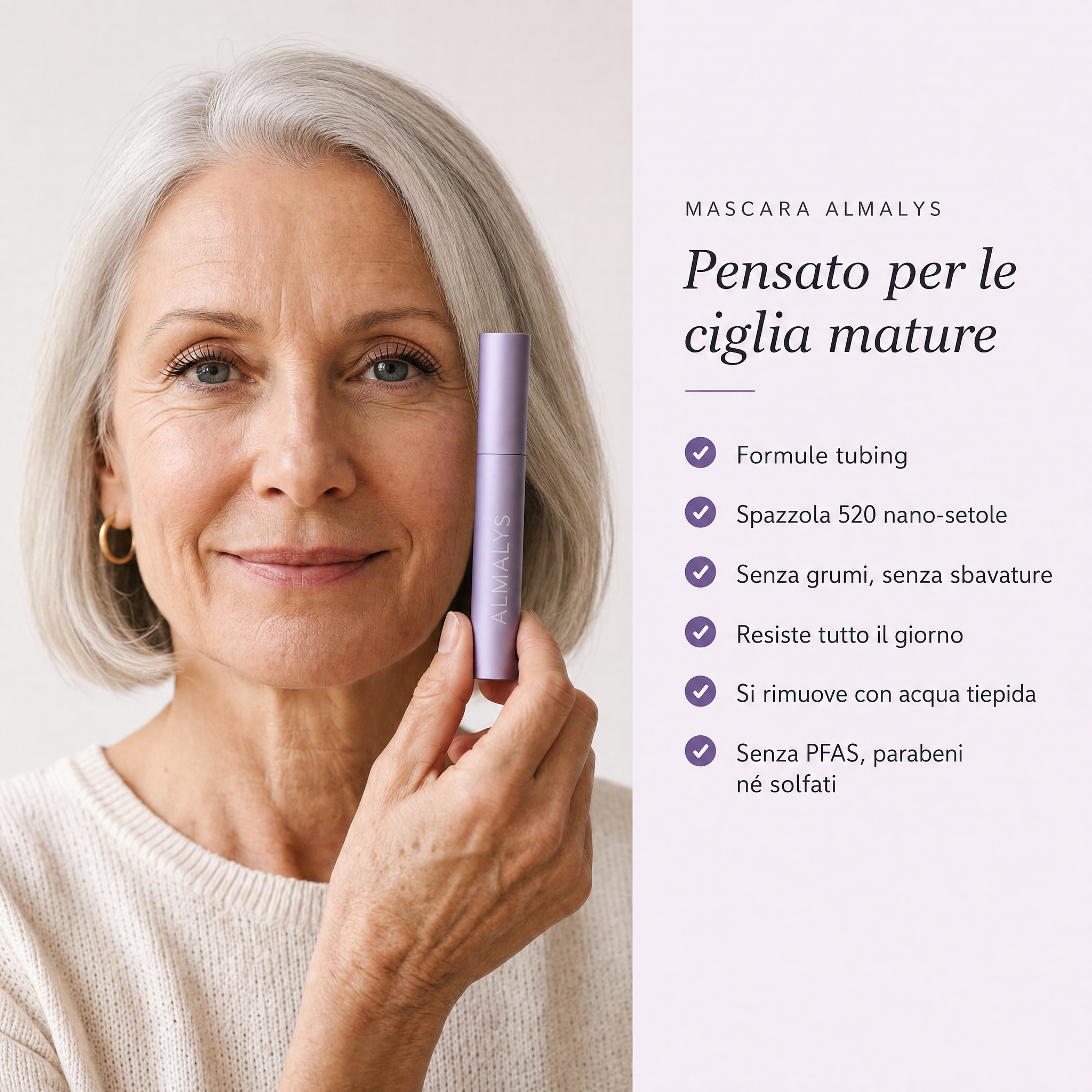 Mascara Siero per Ciglia Almalys