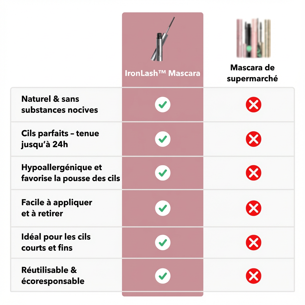 Mascara naturel, effet longueur & soin renforcé